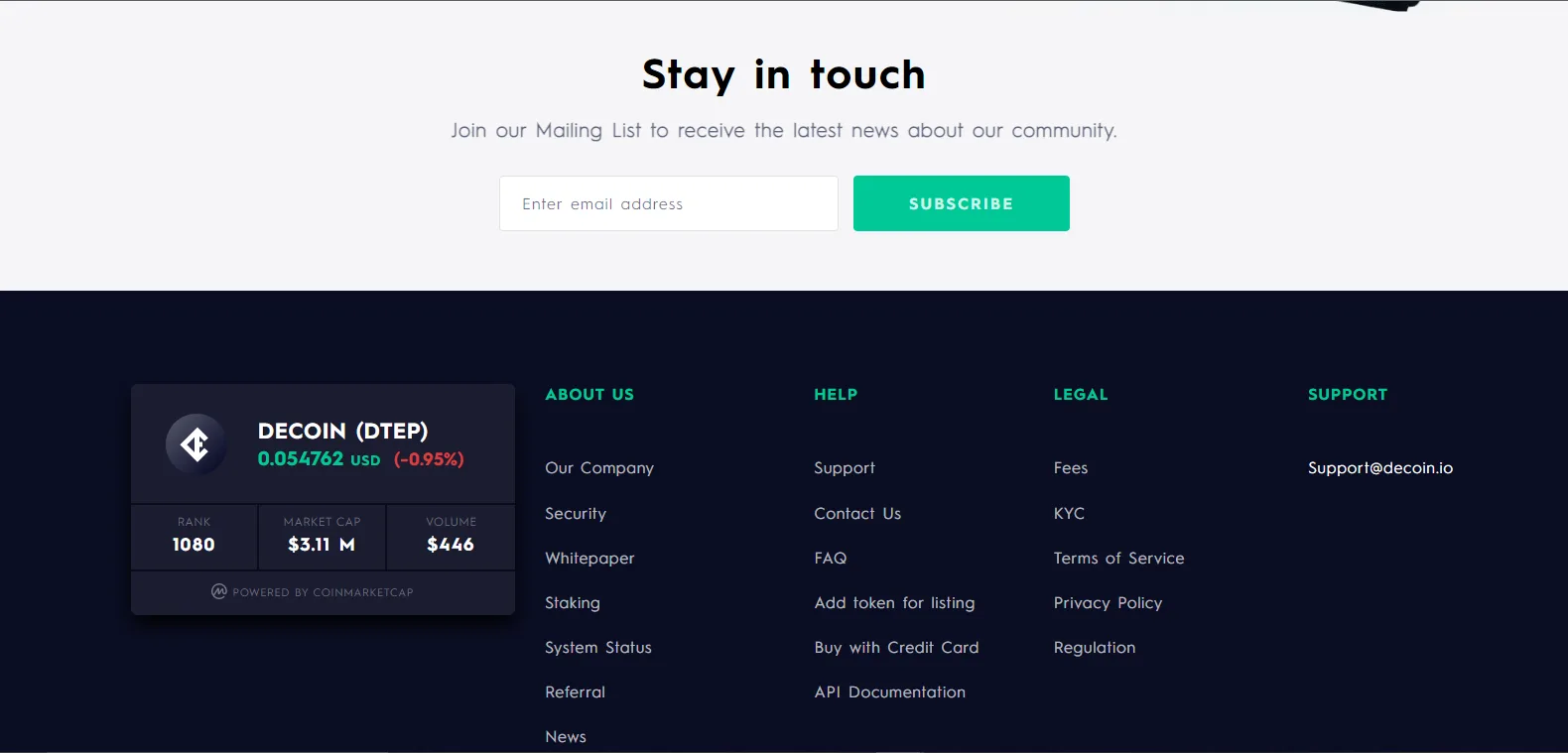 Blockchain Crypto Platform — screen 3