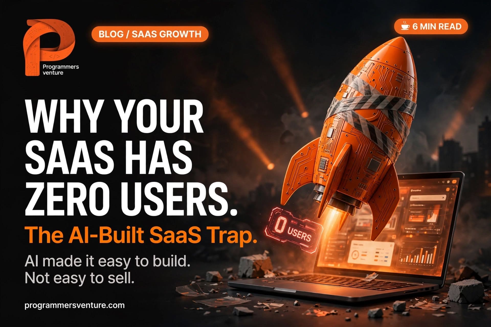Why Your SaaS Has Zero Users: The AI-Built SaaS Trap
